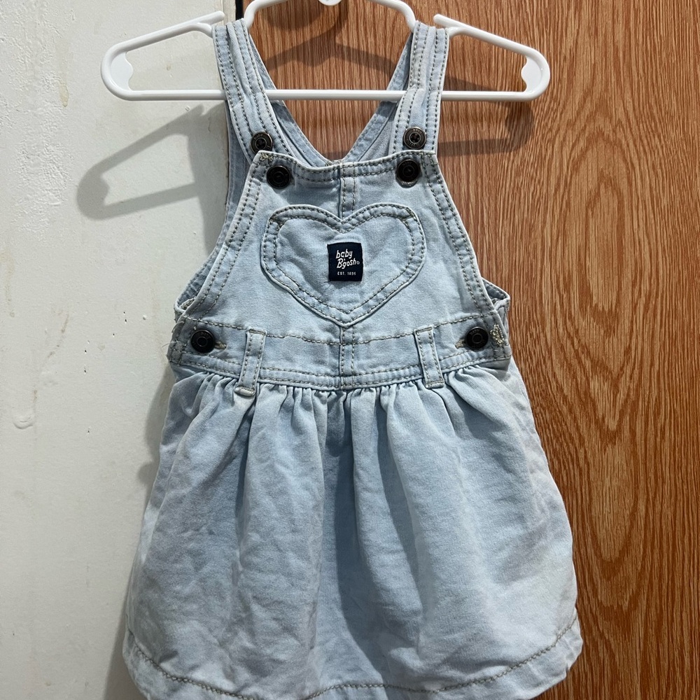 OshKosh B'gosh Light Blue Heart Dress